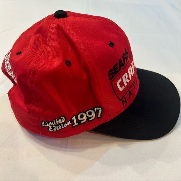 Sears Craftsman Nationals Limited Edition 1997 Red Inaugural Event Cap - Picture 5 of 13
